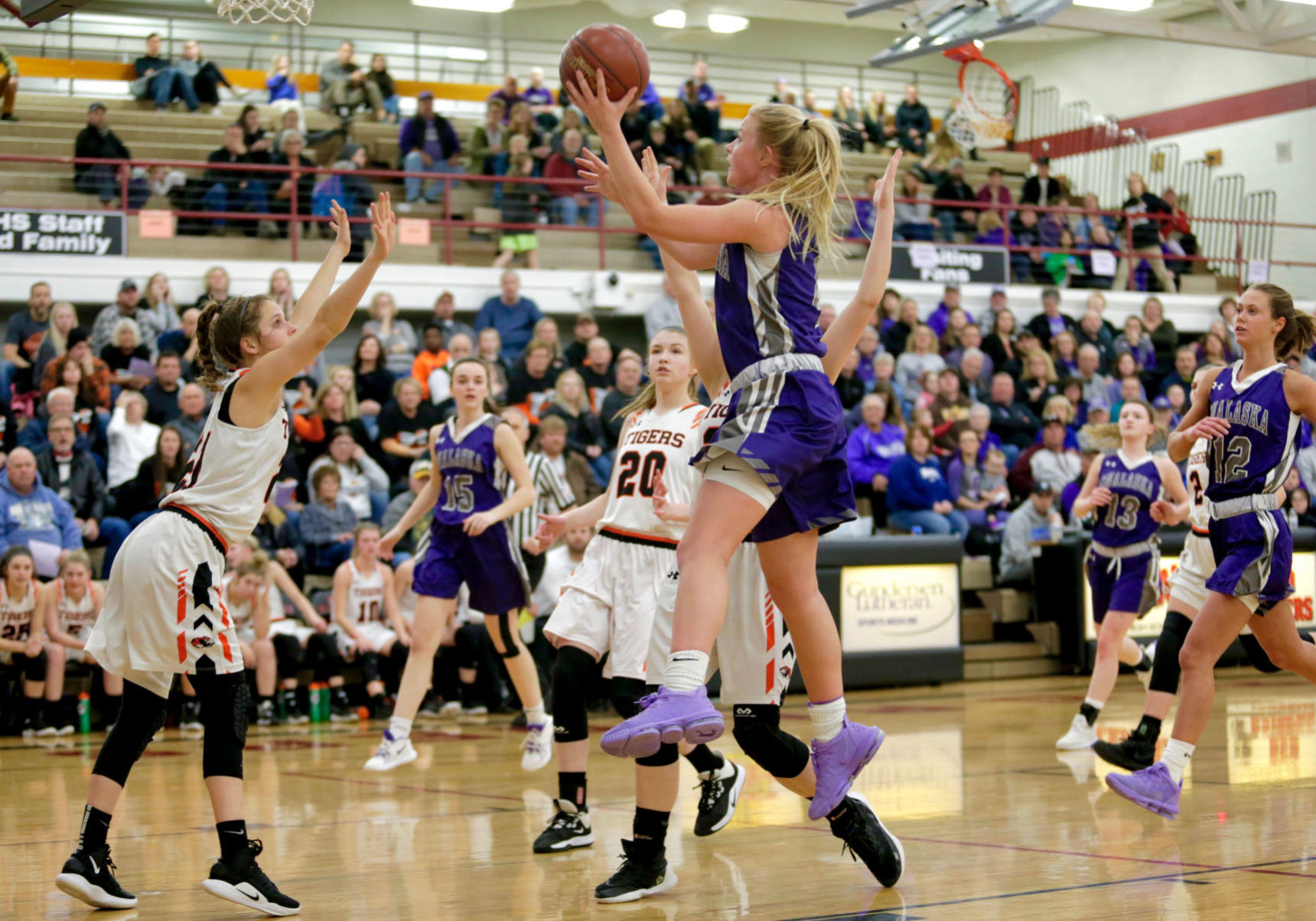 High school girls basketball - New Richmond vs Onalaska